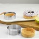 DIY Baking Tools Mousse Ring Thickened Cake Ring Round Baking Mold