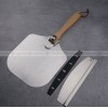 Baking Tools Folding Pizza Spatula Transfer Shovel Half Circle Cutter