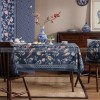 Lanruoting Tablecloth Blue Chinese Table Cloth Waterproof Cloth Cover