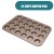 24 Cups Baking Pan-Gold (Small)  + $11.00 