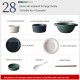 Nordic Ceramic Dinnerware Modern Minimalist Porcelain Tableware Set
