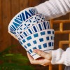 Artisan Elegance: Japanese Style Ceramic Dinnerware Hat Shape Rice Bowl - 5''