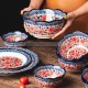 Creative Pastoral Tableware Set Ceramic Bowls Plates Combination