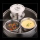 304 Stainless Steel Steamed Egg Bowl With Lid Soup Bowl 4.5"