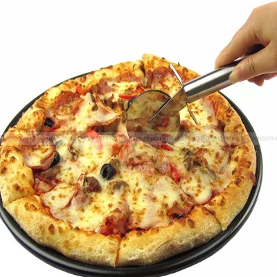 Stainless Steel Pizza Wheel Knife Cake Hob Crisp Pancake Bread Cutter Stainless Steel Pizza Wheel Knife Cake Hob Crisp Pancake Bread Cutter