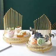 Artistic Ceramic Cake Display Stand for Elegant Dessert Presentations Artistic Ceramic Cake Display Stand for Elegant Dessert Presentations