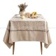 Aida Tablecloth Vintage Pastoral Style Table Cloth Waterproof Cover