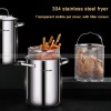 Fryer Kitchen Appliance Multifunctional 304 Stainless Steel Fryer