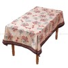 Villa Maria Tablecloth Cotton Linen Fabric Country Pastoral Desk Cover