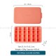 Silicone Ice Cube Mold Tray with Lid DIY Ice Box Ice Freezer Container