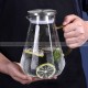 Twill Kettle Set Heat Resistant Glass Mugs Set Glass Pitcher Cups