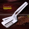 304 Stainless Steel Food Tongs BBQ Steak Tongs Fried Steak Clamp