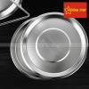 304 Stainless Steel Snack Plate Bone Spitting Dish Set of 9