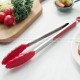 Food Clips Stainless Steel Bread Food Tongs Outdoor BBQ Tools