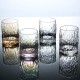 Clear Spirits Elegance: Glass Set for Whiskey, Beer, Juice, and More