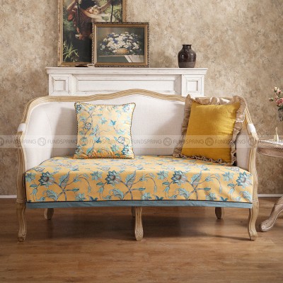 Dream Noah Sofa Cushion Yellow Velvet Non-slip Cushion Universal Sofa Cover Dream Noah Sofa Cushion Yellow Velvet Non-slip Cushion Universal Sofa Cover
