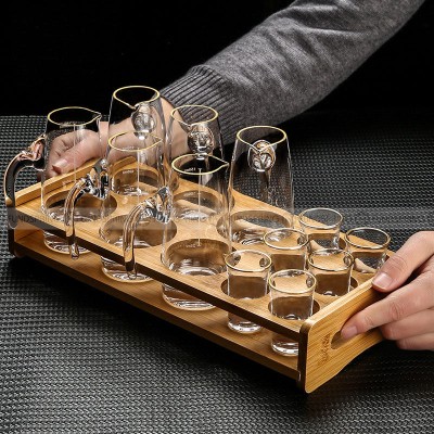 Wine Dispenser Set Crystal Glass Set of 13 Wine Glass and Dispenser Wine Dispenser Set Crystal Glass Set of 13 Wine Glass and Dispenser
