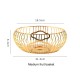 Nordic Dessert Display Stand: Creative Iron Rack with Cake Plate and Fruit Basket
