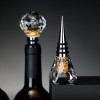 Crystal Flow Gold Foil Red Wine Stoppers Sealed Bottle Stopper