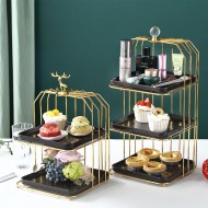 Beaded Top Decoration Candy Storage Plate: Elegant Display Stand for Refreshments, Desserts, and Pastries Beaded Top Decoration Candy Storage Plate: Elegant Display Stand for Refreshments, Desserts, and Pastries