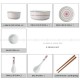Nordic Luxury Ceramic Dinnerware Set Porcelain Concise Tableware Set