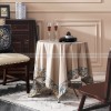 Piedmont Tablecloth Waterproof  Velvet Fabric Dining Table Cover