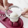 Versatile Egg Slicing Mastery: 2-in-1 Egg Slicer and Section Cutter