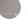 Food Grade Silicone Pad Striped Grey Silicone Dining Table Insulation Mat