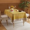 Combe Tablecloth Pastoral Solid Color Cotton Linen Table Clothes