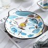 Hand-Drawn Doodle Ceramic Bowls and Plates - Household Dinnerware