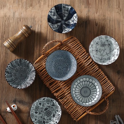 Nostalgic Charm: Japanese-inspired Ceramic Rice Bowls 5" Nostalgic Charm: Japanese-inspired Ceramic Rice Bowls 5"