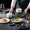 Nordic Ceramic Dinnerware Modern Minimalist Porcelain Tableware Set