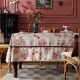 Villa Maria Tablecloth Cotton Linen Fabric Country Pastoral Desk Cover
