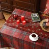 Lapland Table Runner Christmas Table Runner Luxury Red Counter Cover