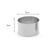 3.5-Inch Round Mousse Circle Cake Baking Mold Pudding Ring