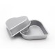 3.5-Inch Heart Pudding Mold Cake Bread Cup Mold Non-stick Baking Pan