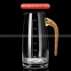 Liquor Dispenser With Gold Foil Handle Glass Dispenser With Scale