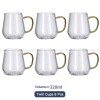 Twill Kettle Set Heat Resistant Glass Mugs Set Glass Pitcher Cups