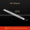 304 Stainless Steel Rolling Pin Household Kitchen Tool Pressing Tool