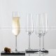 Crystal Goblet Champagne Glass  Flutes Rum Glass Set of Two