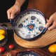 Blue Sorrel Rectangle Baking Plate Round Baking Bowl Bakeware