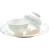 Porcelain Dinnerware Set Bowls Plates Bone China Tableware 50 Pcs