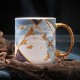 European Light Luxury Bone China Tea Cup - Elegant Ceramic Tea - Coffee Mug