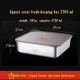 304 Stainless Steel Fresh-keeping Box Sealed Food Storage Box With Lid
