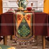 Byron Table Runner Road of Poet Decorative Cloth Velvet Table Cover