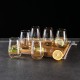 Lead Free Glass Tumblers Set of 6 Water Glass Beer Milk Juice Cups