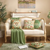 Santa Tia Pillow Pastoral Sofa Cushion Pillow Lumbar Pillow Cover Santa Tia Pillow Pastoral Sofa Cushion Pillow Lumbar Pillow Cover