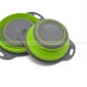 Foldable Fruit Vegetable Basket Retractable Water Filter Basket 9-Inch