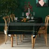 Solid Color Flannelette Tablecloth Velvet Waterproof Table Cover