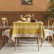 Combe Tablecloth Pastoral Solid Color Cotton Linen Table Clothes